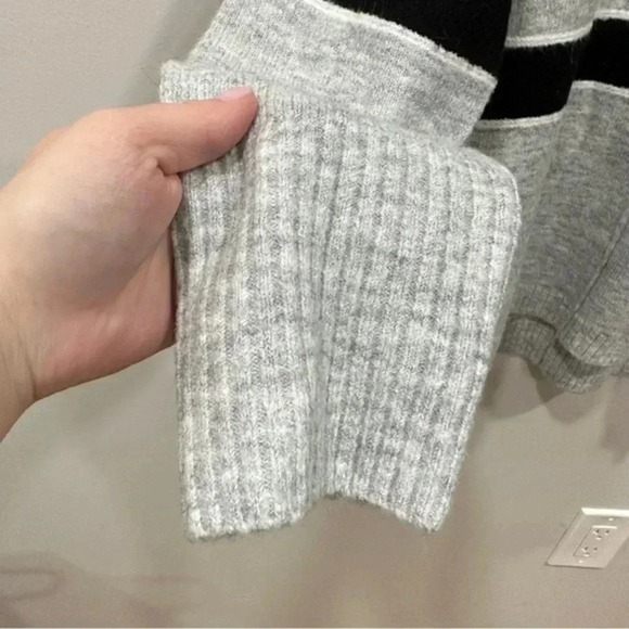 CASLON striped turtleneck sweater Small - Picture 8 of 10